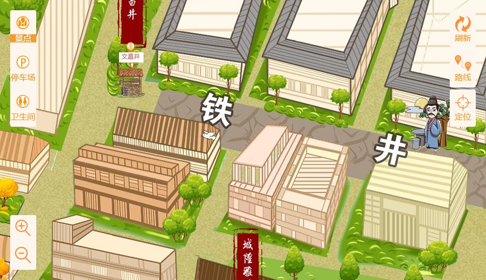 永丰智慧景区：手绘地图与语音导览的完美融合